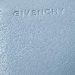Pre Owned Givenchy White Leather Continental Wallet