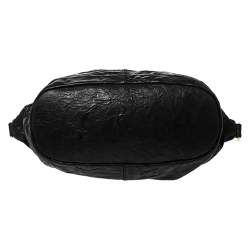 Pre Owned Givenchy Black Leather Medium Nightingale Satchel