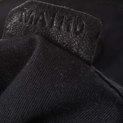 Pre Owned Givenchy Black Leather Medium Nightingale Satchel