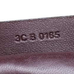 مملوكة مسبقًا Givenchy Burgundy Python Mini Antigona Satchel