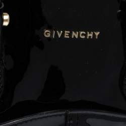 Pre Owned Givenchy Black Patent Leather Satchel