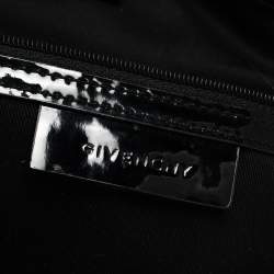 Pre Owned Givenchy Black Patent Leather Satchel