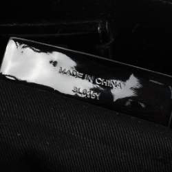 Pre Owned Givenchy Black Patent Leather Satchel