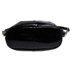 Pre Owned Givenchy Black Patent Leather Satchel