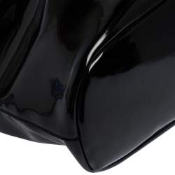 Pre Owned Givenchy Black Patent Leather Satchel