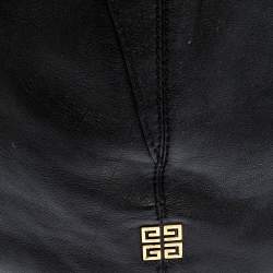 Pre Owned حقيبة جيفنشي تيهان جلد سوداء