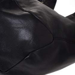 Pre Owned حقيبة جيفنشي تيهان جلد سوداء