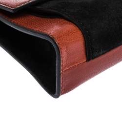 Givenchy Brown/Black Leather and Suede GV3 Belt Bag