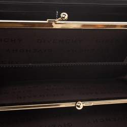 Pre Owned محفظة جيفنشي كونتينينتال كانفاس مونوغرامي و جلد بيج و بني