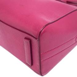 Pre Owned Givenchy Pink Leather Mini Antigona Satchel