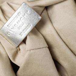 Pre Owned Givenchy Gold Leather Satchel