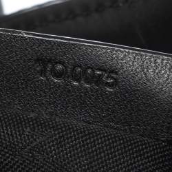 Pre Owned Givenchy Black Monogram Canvas and Leather Tassel Tote 