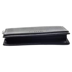 Pre Owned Givenchy Black Leather Pandora Wallet on Chain