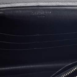 Pre Owned Givenchy Black Leather Pandora Wallet on Chain