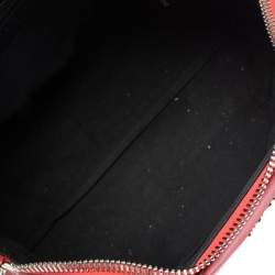 Pre Owned Givenchy Red Leather Medium Antigona Satchel