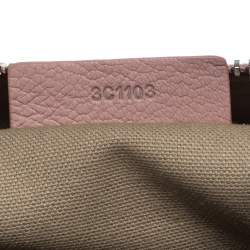 Pre Owned حقيبة جي فنشي أنتيغونا متوسطة جلد بنية فاتحة