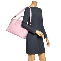 Pre Owned حقيبة جيفنشي أنتيغونا متوسطة جلد بنية فاتحة