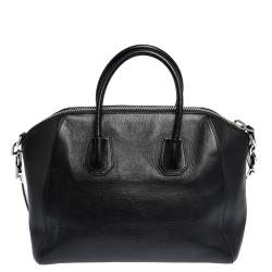 Pre Owned حقيبة جيفنشي أنتيغونا متوسطة جلد بنية فاتحة