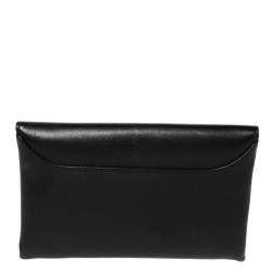 مملوكة مسبقًا Givenchy Black Leather Small Antigona Clutch