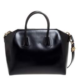 Pre Owned حقيبة جيفنشي أنتيغونا متوسطة جلد بنية فاتحة