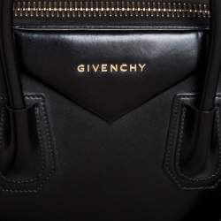 Pre Owned حقيبة جيفنشي أنتيغونا متوسطة جلد بنية فاتحة