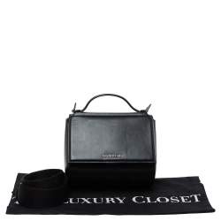 مملوكة مسبقً ا Givenchy Black Leather Mini Pandora Box Crossbody Bag