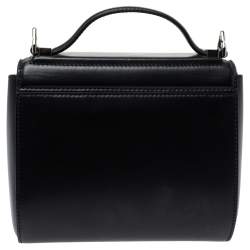 مملوكة مسبقًا Givenchy Black Leather Mini Pandora Box Crossbody Bag