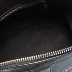 Givenchy Black Leather Medium Chain Lucrezia Duffel Bag