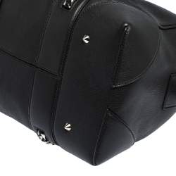 Givenchy Black Leather Medium Chain Lucrezia Duffel Bag