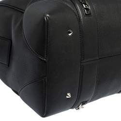 Givenchy Black Leather Medium Chain Lucrezia Duffel Bag