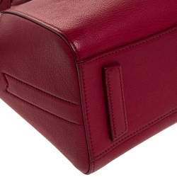 مملوكة مسبقًا Givenchy Fuchsia Leather Mini Antigona Satchel