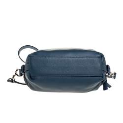 Pre Owned Givenchy Blue Leather Mini Nightingale Bag