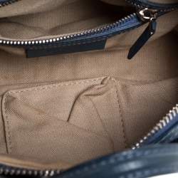 Pre Owned Givenchy Blue Leather Mini Nightingale Bag