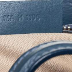 Pre Owned Givenchy Blue Leather Mini Nightingale Bag