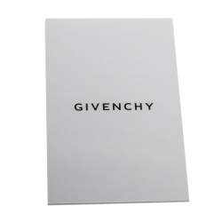 Pre Owned Givenchy Black Leather Pandora Long Flap Wallet
