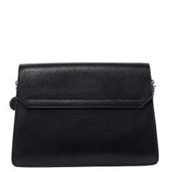 Givenchy Black Leather GV3 Shoulder Bag