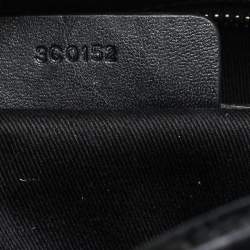 Pre Owned Givenchy Black Croc Embossed Leather Medium Antigona Satchel