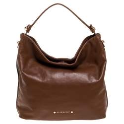 مملوكة مسبقًا Givenchy Brown Leather Hobo