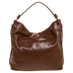 مملوكة مسبقًا Givenchy Brown Leather Hobo
