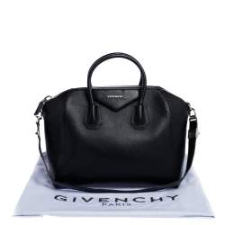 Pre Owned حقيبة جيفنشي أنتيغونا متوسطة جلد بنية فاتحة