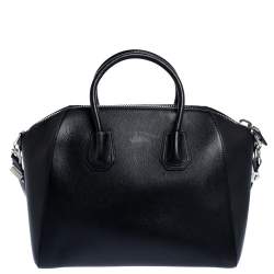 Pre Owned حقيبة جيفنشي أنتيغونا متوسطة جلد بنية فاتحة