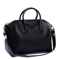 Pre Owned حقيبة جيفنشي أنتيغونا متوسطة جلد بنية فاتحة