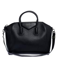 Pre Owned حقيبة جيفنشي أنتيغونا متوسطة جلد بنية فاتحة