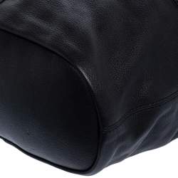 Pre Owned حقيبة جيفنشي نايتنغيل نايلون وجلد سوداء متوسطة