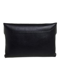 مملوكة مسبقًا Givenchy Nero Leather Antigona Envelope Clutch