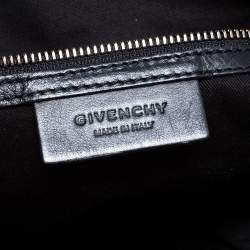 Pre Owned حقيبة جيفنشي نايت أنجل جلد سوداء / بيج