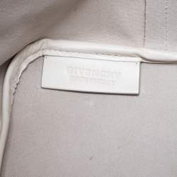 Pre Owned Givenchy White Leather Large Antigona Shopping Tote