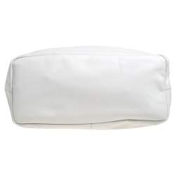 Pre Owned Givenchy White Leather Large Antigona Shopping Tote