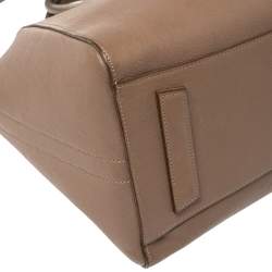 Pre Owned حقيبة جيفنشي أنتيغونا متوسطة جلد بنية فاتحة