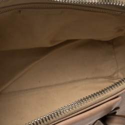 Pre Owned حقيبة جيفنشي أنتيغونا متوسطة جلد بنية فاتحة